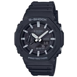 Reloj Casio G-Shock de hombre en resina negra, GA-2100-1AER.