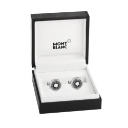 Gemelos Montblanc 123809 presentado en estuche original.