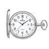 ✨ Reloj de bolsillo Festina plateado, tapadera y cadena, ref. F2023/1.
