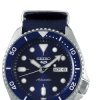 Reloj Seiko 5 Sports automático de hombre con correa NATO azul, SRPD51K2.