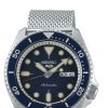 Reloj Seiko 5 Sports automático esfera azul y correa de malla, SRPD71K1.