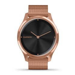⚡ Reloj Garmin vívomove Luxe rosado correa de malla, 010-02241-04.