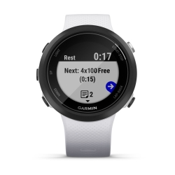 Reloj Garmin Swim™ 2 de natación con GPS en blanco, 010-02247-11