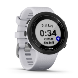 Reloj Garmin Swim™ 2 de natación con GPS en blanco, 010-02247-11